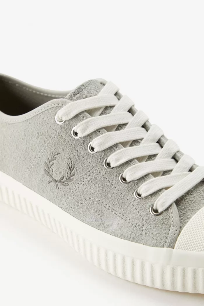 Fred Perry Hughes Low Men’s Plimsolls Grey | RQVYW7596