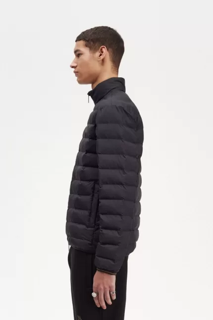 Fred Perry Insulated Men’s Jackets Black | JYIDB8529