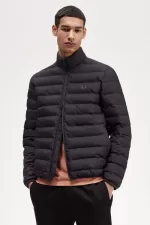 Fred Perry Insulated Men’s Jackets Black | JYIDB8529