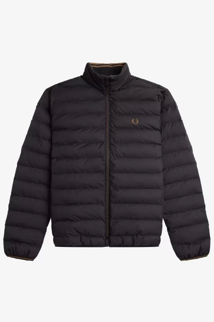 Fred Perry Insulated Men’s Jackets Black | JYIDB8529