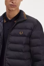 Fred Perry Insulated Men’s Jackets Navy | OFQCL0984