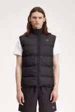 Fred Perry Insulated Men’s Vest Anchor Grey | WHZPR0492