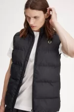 Fred Perry Insulated Men’s Vest Anchor Grey | WHZPR0492