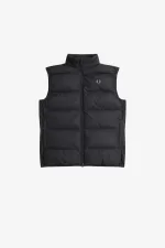 Fred Perry Insulated Men’s Vest Anchor Grey | WHZPR0492