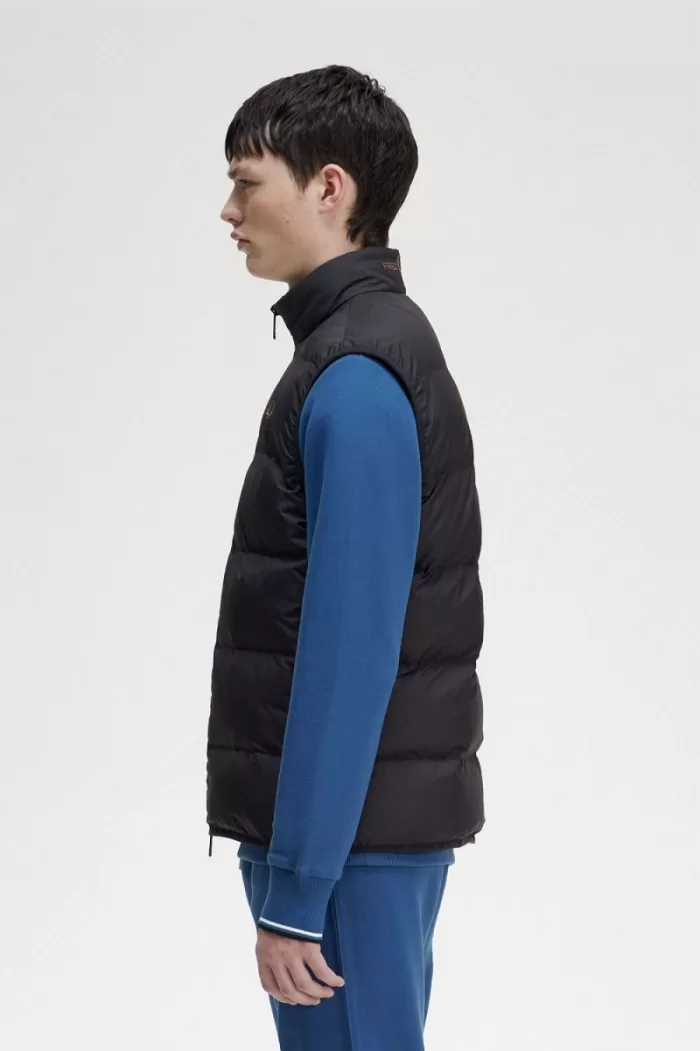 Fred Perry Insulated Men’s Vest Black | MZPVW4180