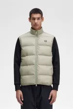 Fred Perry Insulated Men’s Vest Mint | FMAYZ6583