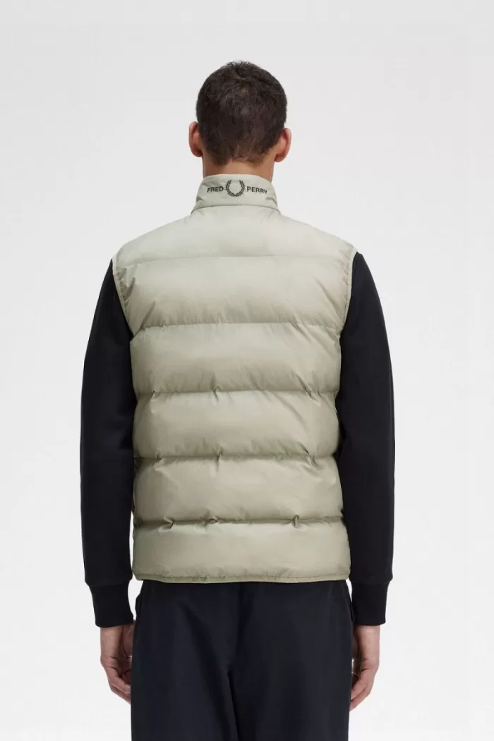 Fred Perry Insulated Men’s Vest Mint | FMAYZ6583