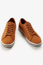 Fred Perry Kingston Men’s Plimsolls Brown | GTAZH1978