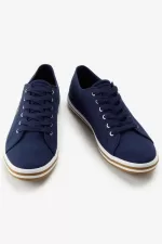 Fred Perry Kingston Men’s Plimsolls French Navy | TVOXI7483