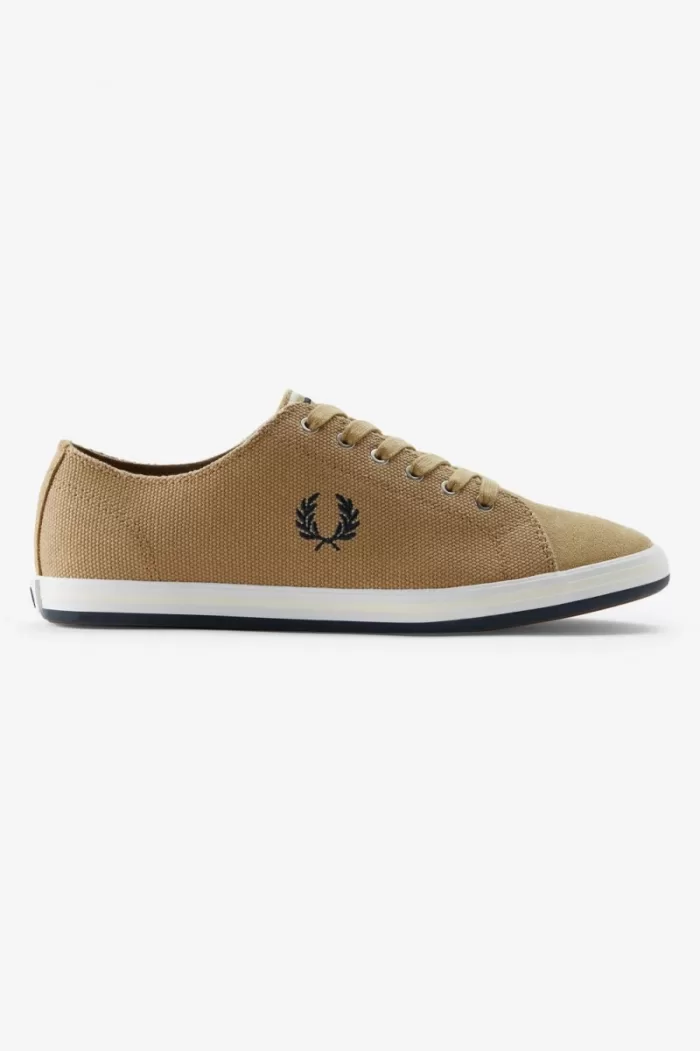 Fred Perry Kingston Men’s Plimsolls Green | GYBIU5764