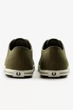 Fred Perry Kingston Men’s Plimsolls Uniform Green | HBNQF3089