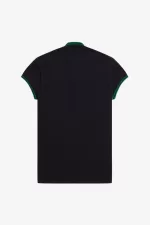 Fred Perry Knitted Women’s Shirt Black | XSPFC6920