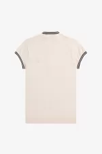 Fred Perry Knitted Women’s Shirt Milky Pink | PJNLT7925