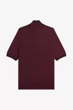 Fred Perry Knitted Women’s Shirt Oxblood | CLAOY5207