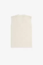 Fred Perry Lace Knit Men’s Tanks Beige | QZSET8315