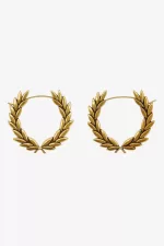 Fred Perry Laurel Wreath Earrings Women’s Jewellery Gold | ZSDVL9156