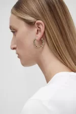 Fred Perry Laurel Wreath Earrings Women’s Jewellery Gold | ZSDVL9156