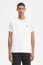 Fred Perry Laurel Wreath Graphic Men’s T-Shirt White | OENAP2630