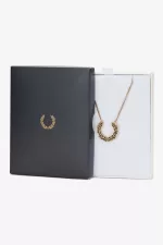 Fred Perry Laurel Wreath Necklace Men’s Jewellery Gold | RHSNG4926