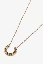 Fred Perry Laurel Wreath Necklace Men’s Jewellery Gold | RHSNG4926