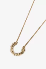 Fred Perry Laurel Wreath Necklace Women’s Jewellery Gold | ETUHF3520