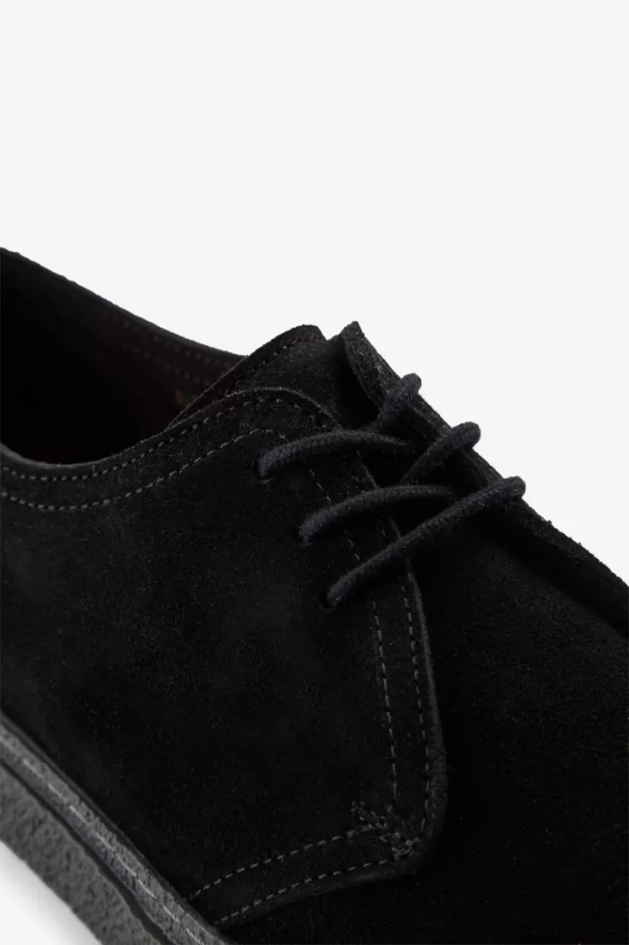 Fred Perry Linden Men’s Plimsolls Black | WTQUM7291