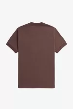 Fred Perry Loopback Jersey Pocket Men’s T-Shirt Dark Red | CEFUH6290