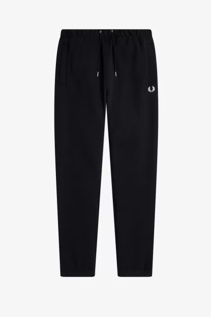 Fred Perry Loopback Sweat Men’s Pants Black | KIPTA9165