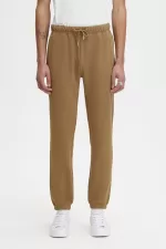 Fred Perry Loopback Sweat Men’s Pants Brown Burnt Tobacco | RLDCX4028