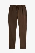 Fred Perry Loopback Sweat Men’s Pants Burnt Tobacco | GHBZR8295