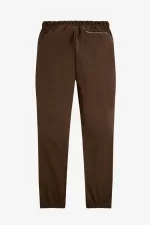 Fred Perry Loopback Sweat Men’s Pants Burnt Tobacco | GHBZR8295