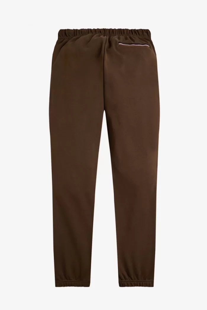 Fred Perry Loopback Sweat Men’s Pants Burnt Tobacco | GHBZR8295