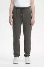 Fred Perry Loopback Sweat Men’s Pants Field Green | XDEOH7639