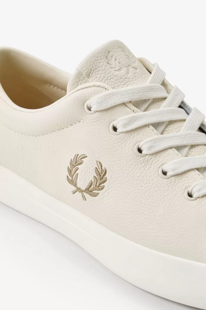 Fred Perry Lottie Women’s Tennis Shoes Beige Green | VZUSQ4568