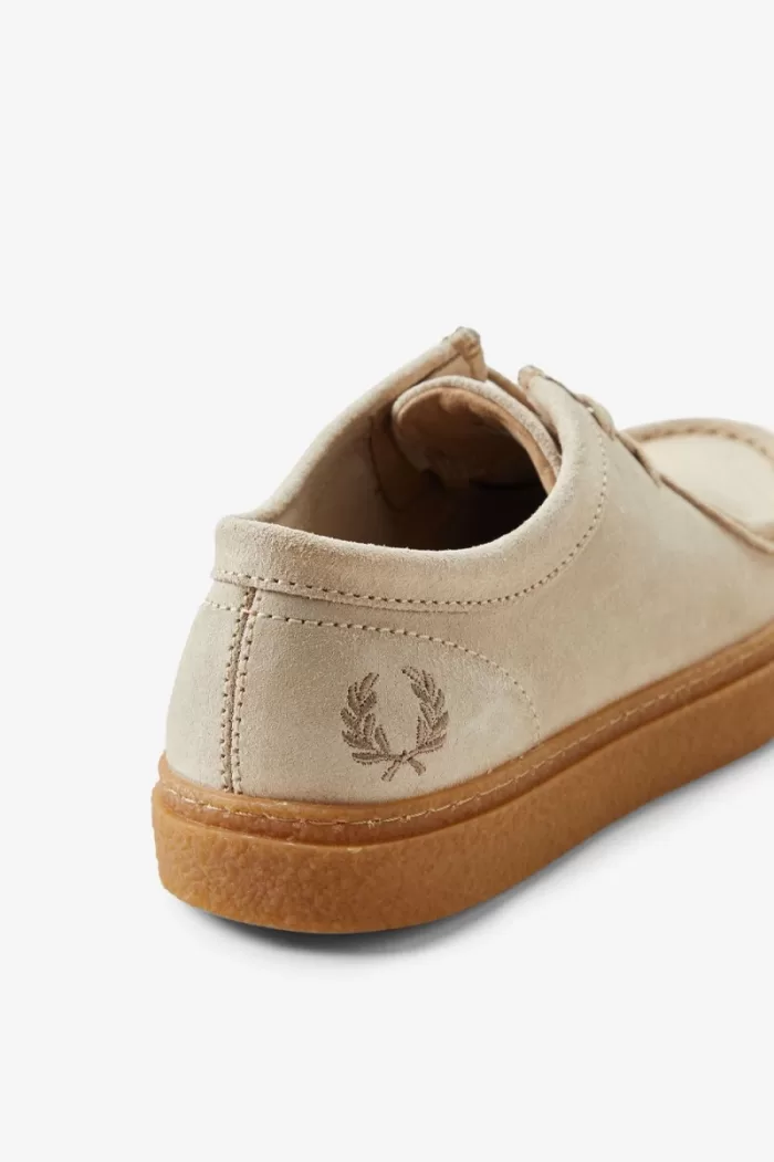 Fred Perry Low Dawson Men’s Plimsolls Oatmeal | HEZDI5102