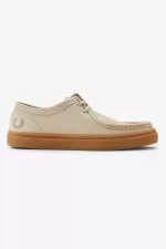 Fred Perry Low Dawson Men’s Plimsolls Oatmeal | HEZDI5102