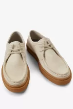 Fred Perry Low Dawson Men’s Plimsolls Oatmeal | HEZDI5102