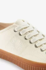 Fred Perry Low Hughes Men’s Plimsolls Beige Light Beige | NBAOW5891