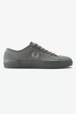 Fred Perry Low Hughes Men’s Plimsolls Field Green Warm Grey | KDSNL2450