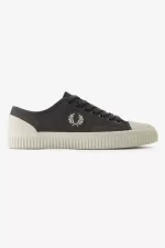 Fred Perry Low Hughes Men’s Plimsolls Gunmetal Beige | FTOPE4968