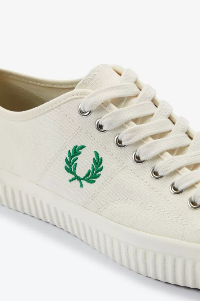 Fred Perry Low Hughes Men’s Plimsolls Light Beige | MHTVK1698