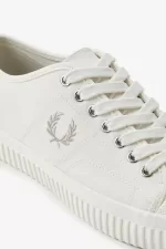 Fred Perry Low Hughes Men’s Plimsolls Light Beige Oatmeal | BJFZU9816