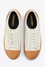 Fred Perry Low Hughes Women’s Plimsolls Beige Light Beige | NUERQ2140