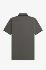 Fred Perry M12 Men’s Shirt Field Green Green Black | LUPOX6308