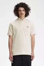 Fred Perry M3 Men’s Shirt Beige Black | UCPRL8024