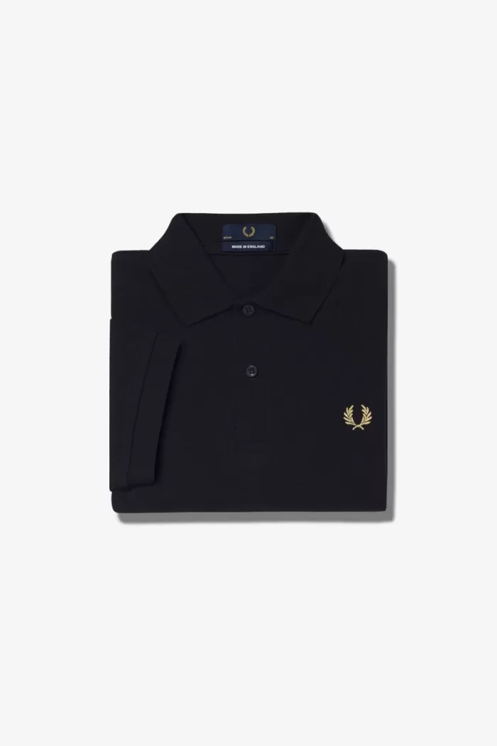 Fred Perry M3 Men’s Shirt Black Champagne | FUVTS2956