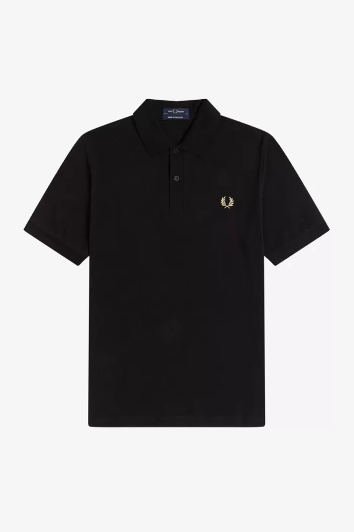 Fred Perry M3 Men’s Shirt Black Champagne | FUVTS2956