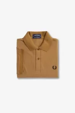 Fred Perry M3 Men’s Shirt Dark Coffee Navy | YUIHW8163