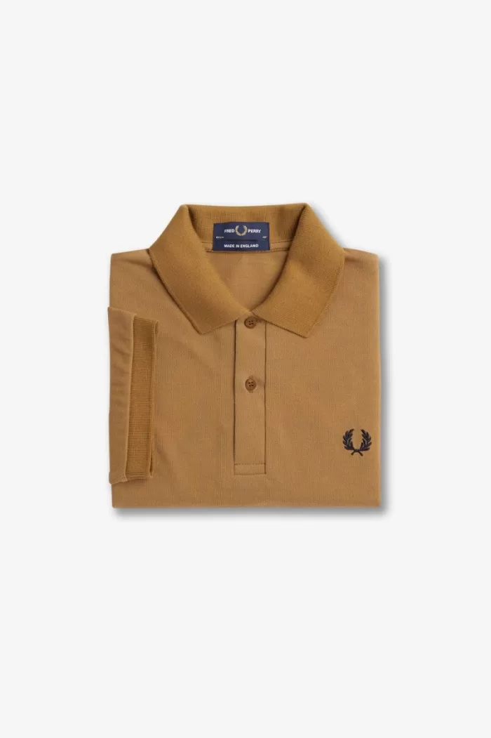 Fred Perry M3 Men’s Shirt Dark Coffee Navy | YUIHW8163