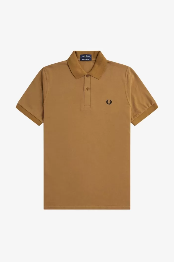 Fred Perry M3 Men’s Shirt Dark Coffee Navy | YUIHW8163